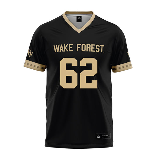 Wake Forest - NCAA Football : Jaishaun Offutt - Black Football Jersey-0