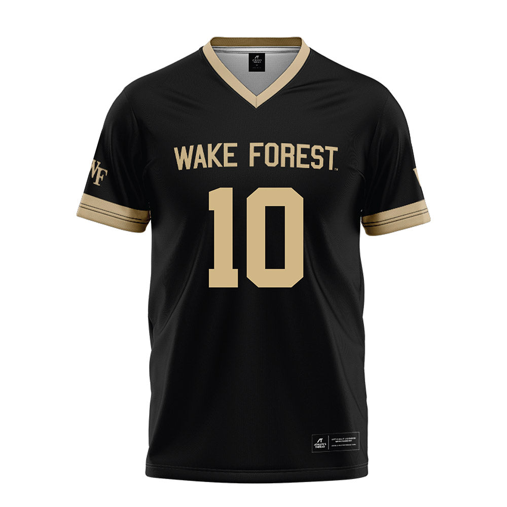 Wake Forest - NCAA Football : Gabe Kirschke - Black Football Jersey-0