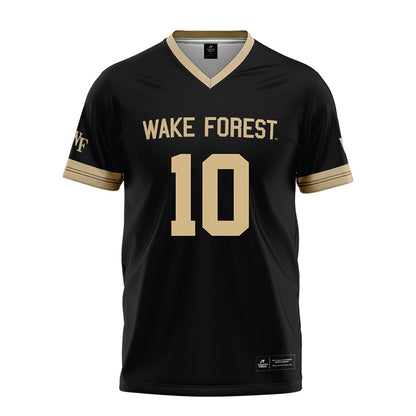 Wake Forest - NCAA Football : Gabe Kirschke - Black Football Jersey-0