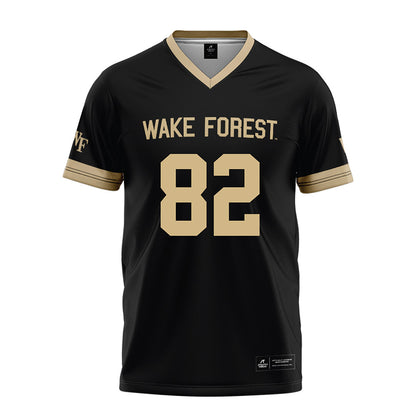 Wake Forest - NCAA Football : Devin Goldston - Black Football Jersey-0