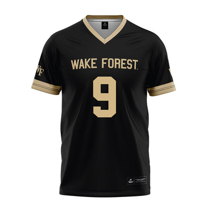 Wake Forest - NCAA Football : Chase Tyler - Black Football Jersey-0