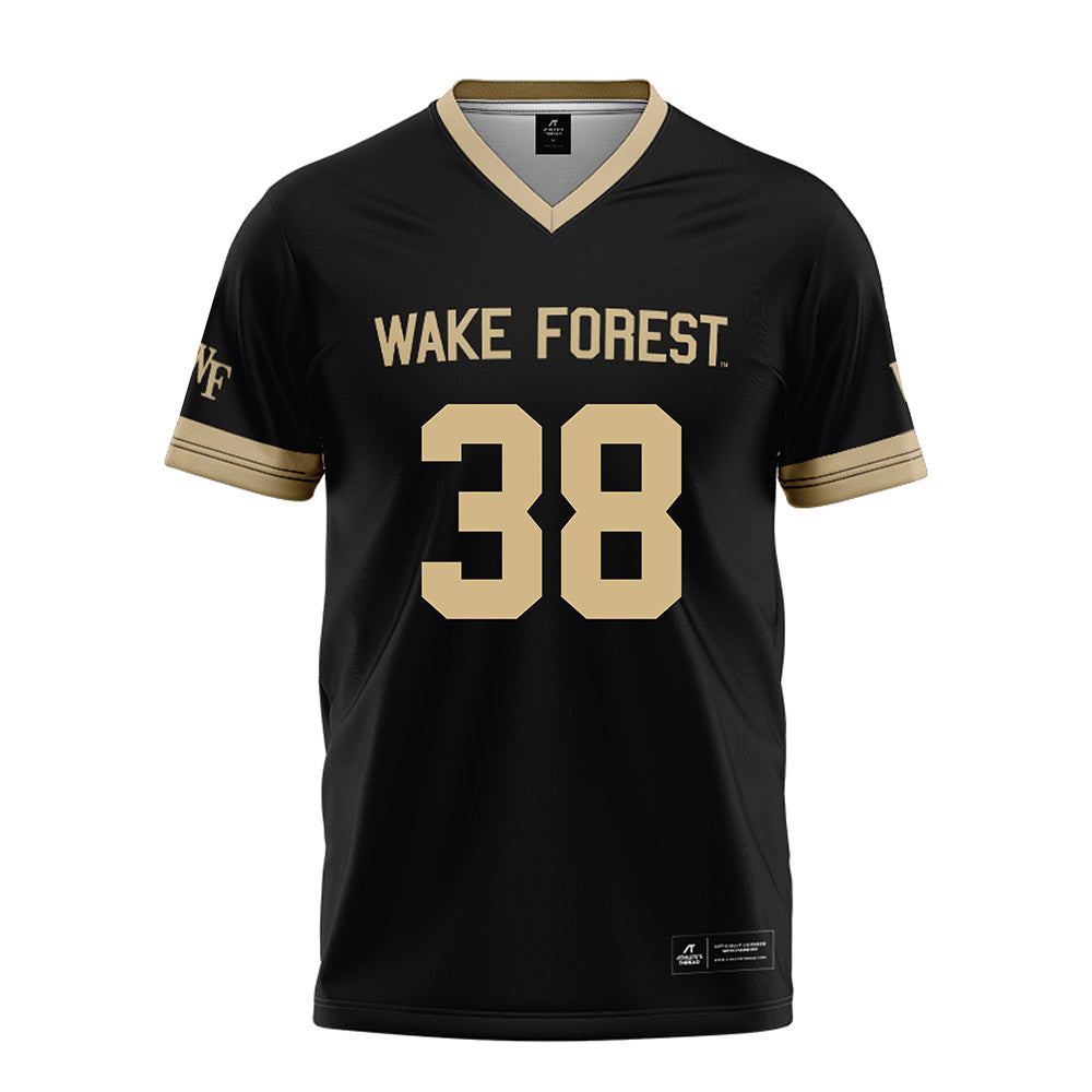 Wake Forest - NCAA Football : Somad Eaddy - Black Football Jersey-0