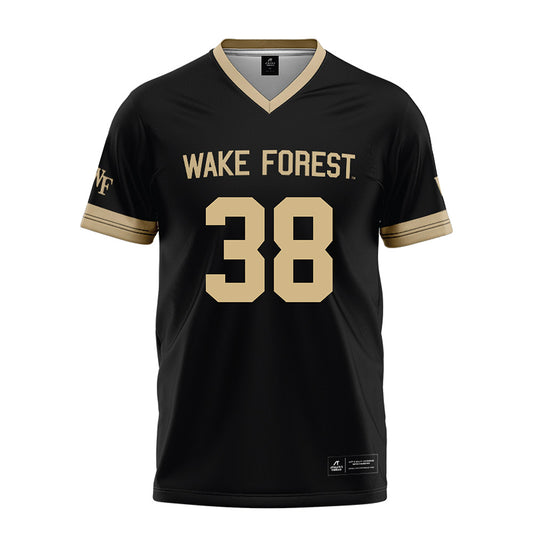 Wake Forest - NCAA Football : Somad Eaddy - Black Football Jersey-0