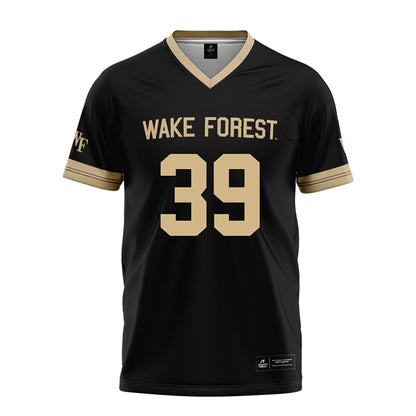 Wake Forest - NCAA Football : Mahamadou Siby - Black Football Jersey-0