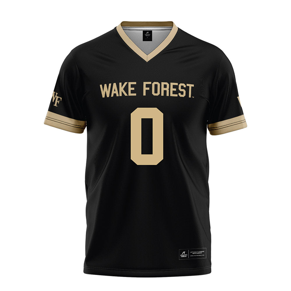 Wake Forest - NCAA Football : Mahamadou Siby - Black Football Jersey-0