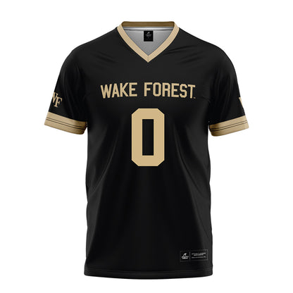 Wake Forest - NCAA Football : Mahamadou Siby - Black Football Jersey-0
