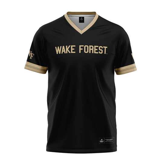 Wake Forest - NCAA Football : Dylan Durbin - Black Football Jersey-0
