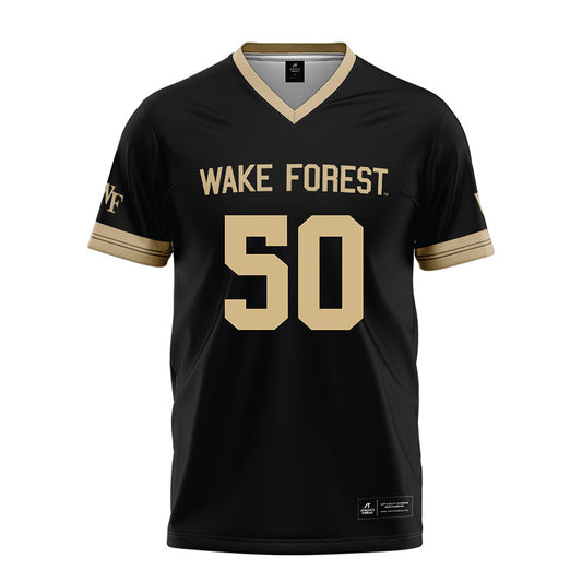 Wake Forest - NCAA Football : Ja'Marion Kennedy - Black Football Jersey-0