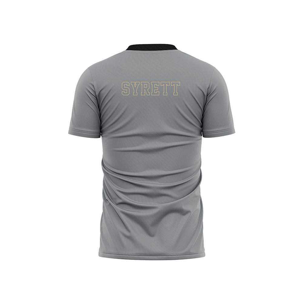 Wake Forest - NCAA Men's Soccer : Graham Syrett - Pattern Black Soccer Jersey-1
