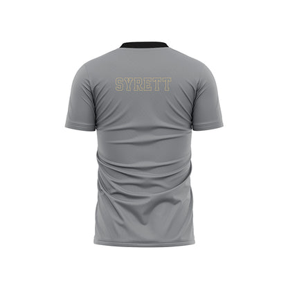 Wake Forest - NCAA Men's Soccer : Graham Syrett - Pattern Black Soccer Jersey-1