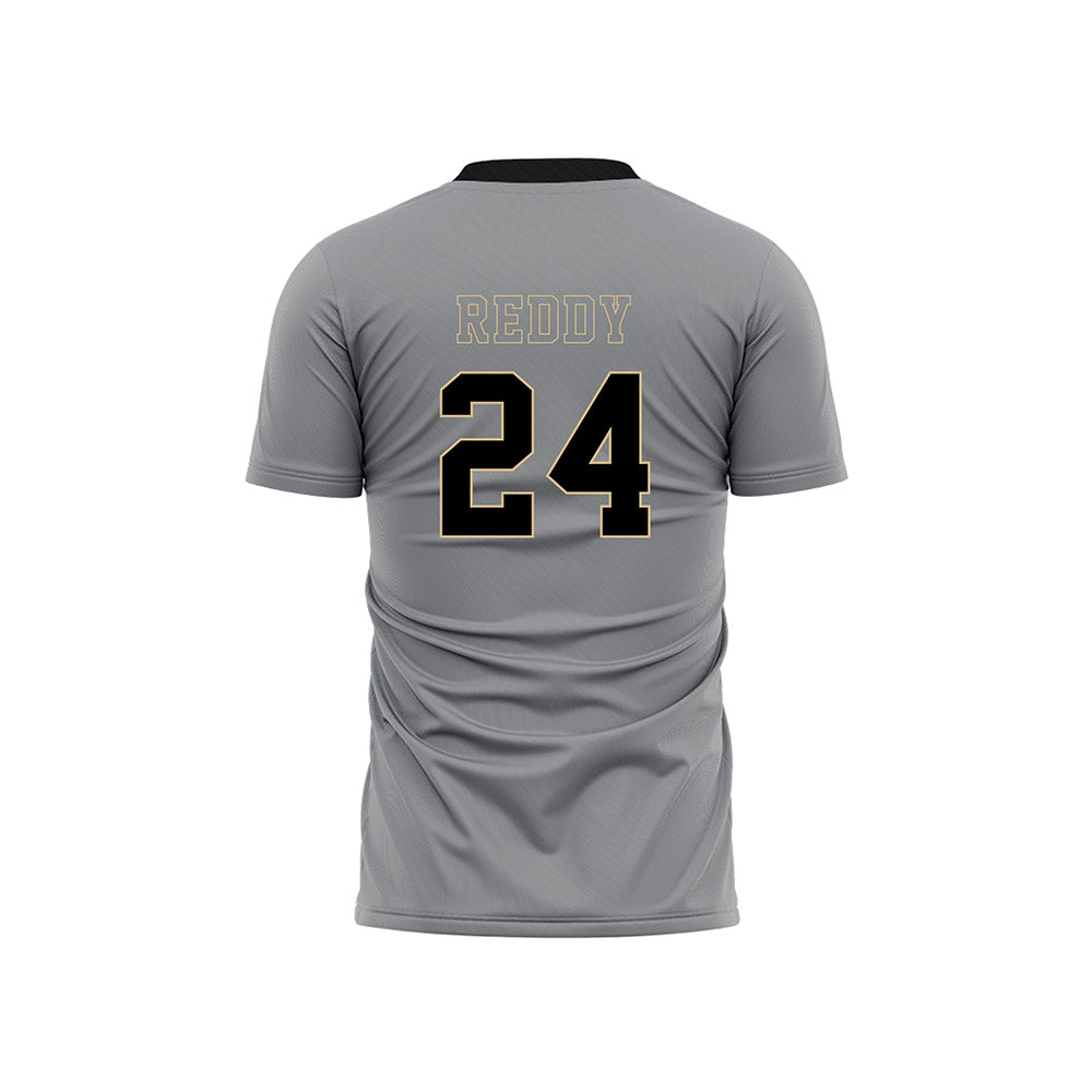 Wake Forest - NCAA Women's Soccer : Ava Reddy - Pattern Black Soccer Jersey-1