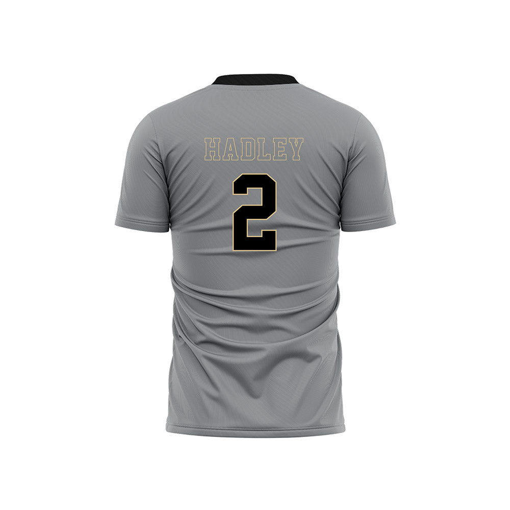 Wake Forest - NCAA Men's Soccer : Miles Hadley - Pattern Black Soccer Jersey-1