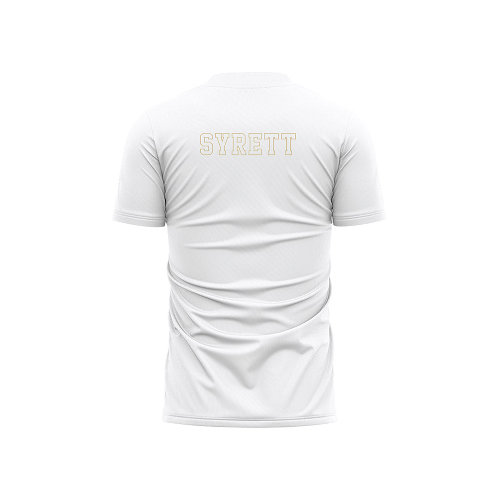 Wake Forest - NCAA Men's Soccer : Graham Syrett - Pattern White Soccer Jersey-1