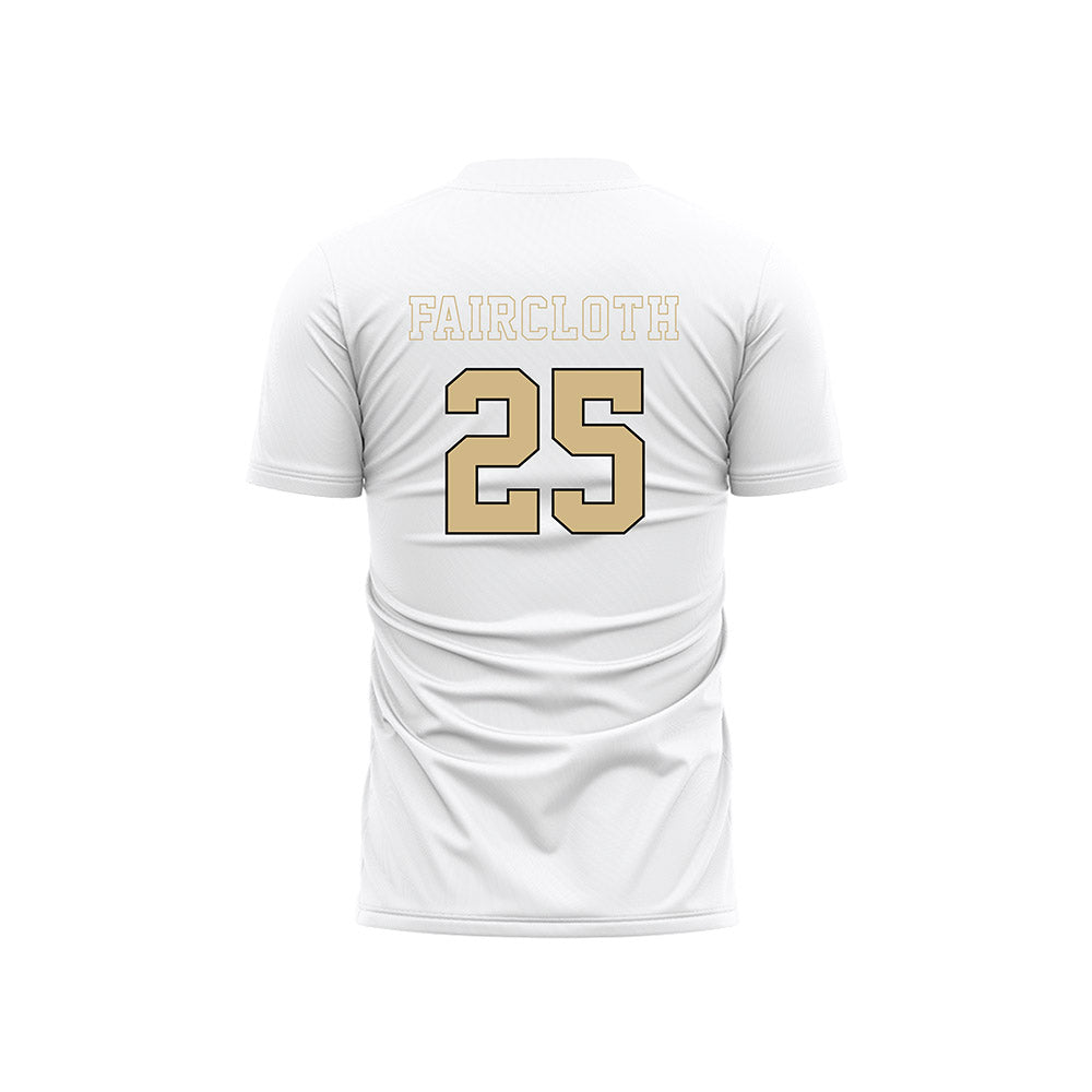 Wake Forest - NCAA Women's Soccer : Sophie Faircloth - Pattern White Soccer Jersey-1