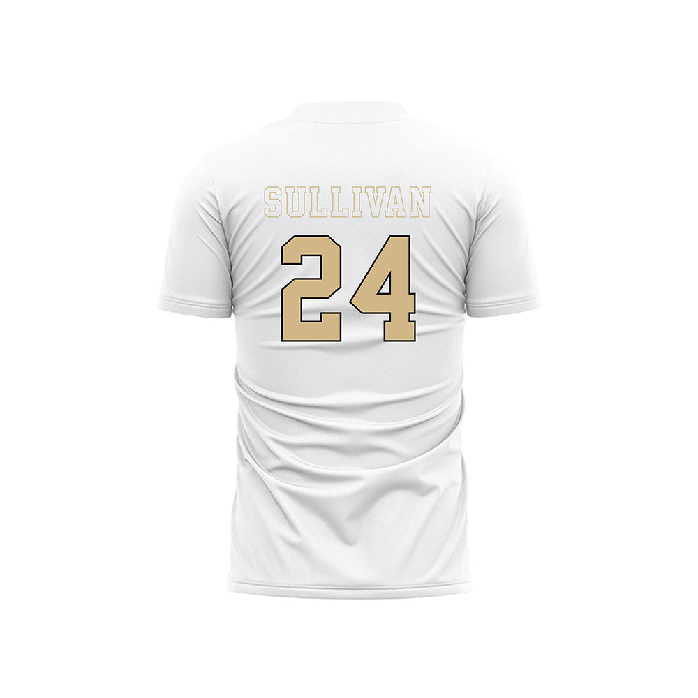Wake Forest - NCAA Men's Soccer : Mason Sullivan - Pattern White Soccer Jersey-1