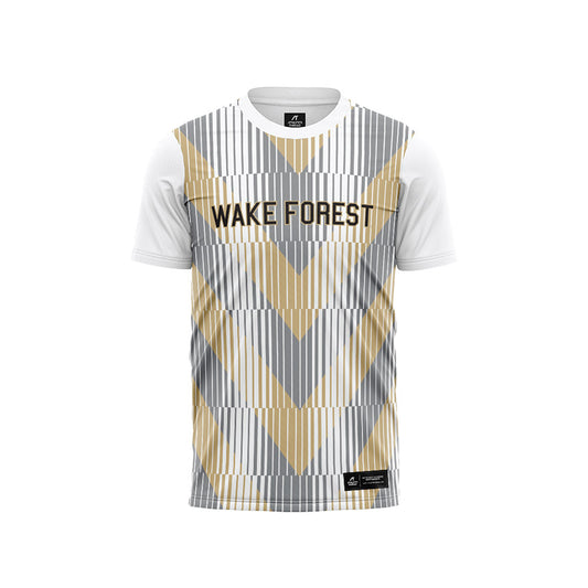 Wake Forest - NCAA Women's Soccer : Sofia Atehortua - Pattern White Soccer Jersey-0