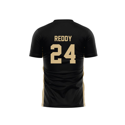 Wake Forest - NCAA Women's Soccer : Ava Reddy - Black Soccer Jersey-1
