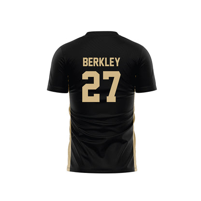 Wake Forest - NCAA Men's Soccer : Copeland Berkley - Black Soccer Jersey-1