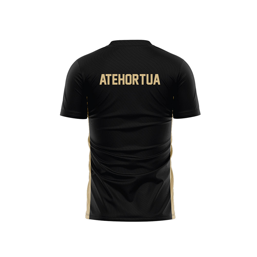 Wake Forest - NCAA Women's Soccer : Sofia Atehortua - Black Soccer Jersey-1