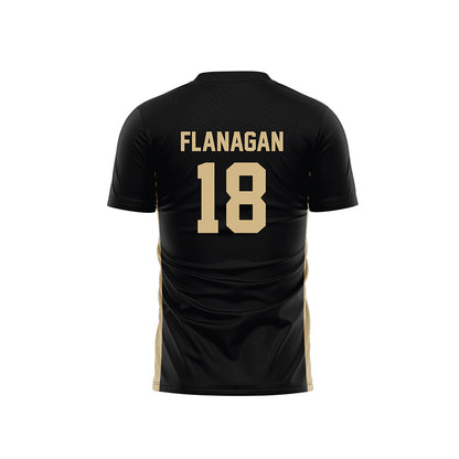 Wake Forest - NCAA Women's Soccer : Allie Flanagan - Black Soccer Jersey-1