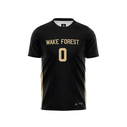 Wake Forest - NCAA Women's Soccer : Lizzie Thornton - Black Soccer Jersey-0