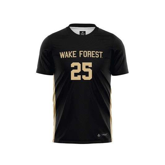 Wake Forest - NCAA Women's Soccer : Sophie Faircloth - Black Soccer Jersey-0