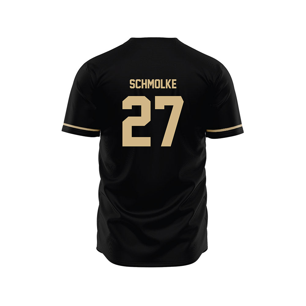  - NCAA Baseball : Luke Schmolke - Black Jersey-1