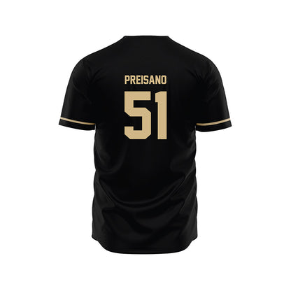 Wake Forest - NCAA Baseball : Ryan Preisano - Black Jersey