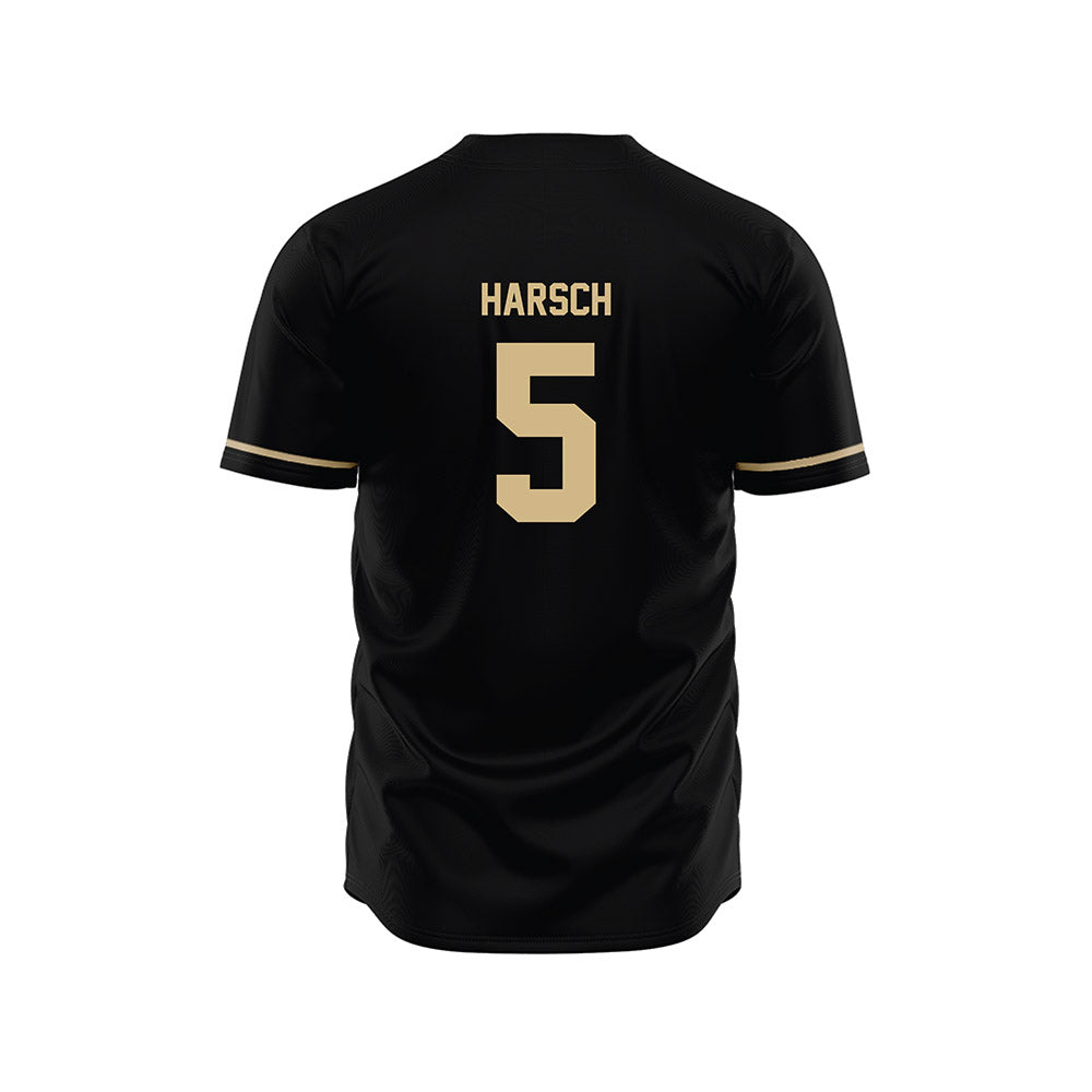 Wake Forest - NCAA Baseball : Marcelo Harsch - Black Jersey-1