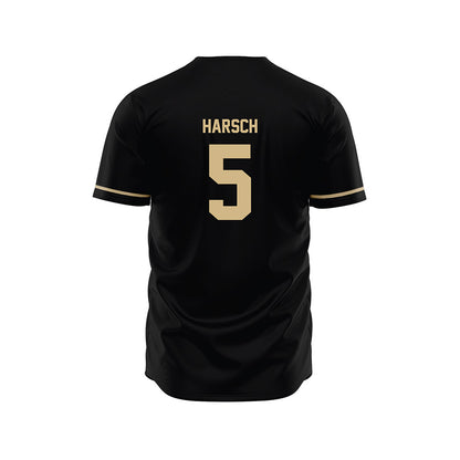 Wake Forest - NCAA Baseball : Marcelo Harsch - Black Jersey-1