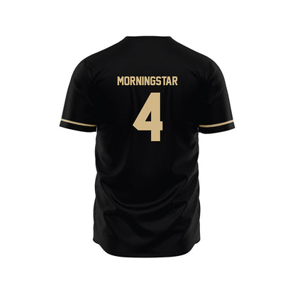 Wake Forest - NCAA Baseball : Blake Morningstar - Black Jersey-1