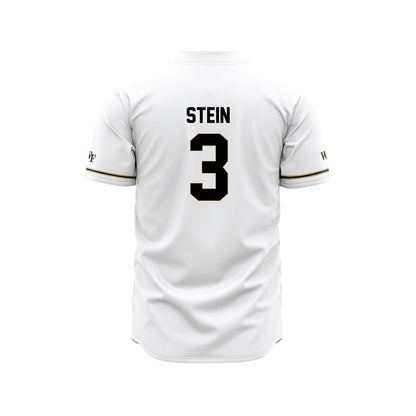 Wake Forest - NCAA Baseball : JD Stein - White Jersey-1