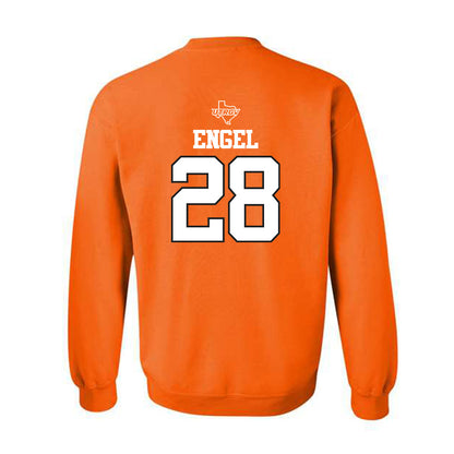 UTRGV - NCAA Baseball : Mason Engel - Classic Shersey Crewneck Sweatshirt-1