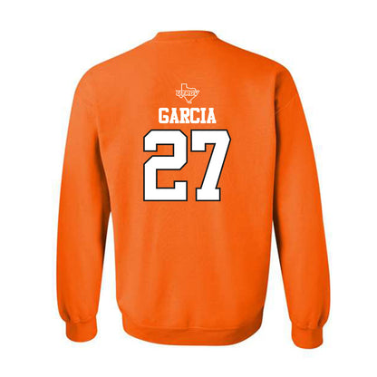 UTRGV - NCAA Baseball : Anthony Garcia - Classic Shersey Crewneck Sweatshirt-1