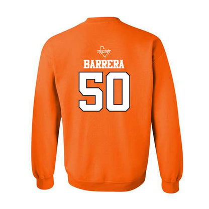 UTRGV - NCAA Baseball : Daren Barrera - Classic Shersey Crewneck Sweatshirt-1