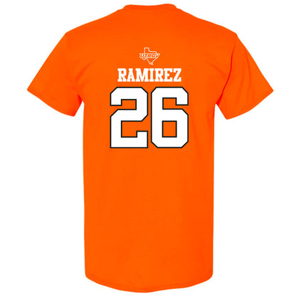 UTRGV - NCAA Baseball : Julius Ramirez - Classic Shersey T-Shirt-1