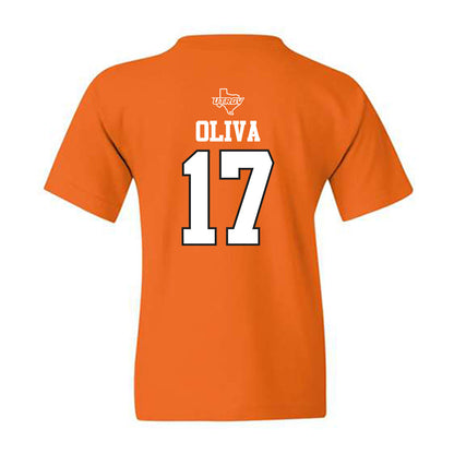 UTRGV - NCAA Baseball : Steven Oliva - Classic Shersey Youth T-Shirt-1