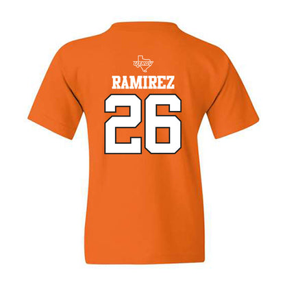 UTRGV - NCAA Baseball : Julius Ramirez - Classic Shersey Youth T-Shirt-1