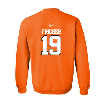 UTRGV - NCAA Baseball : Chayton Fischer - Classic Shersey Crewneck Sweatshirt-1