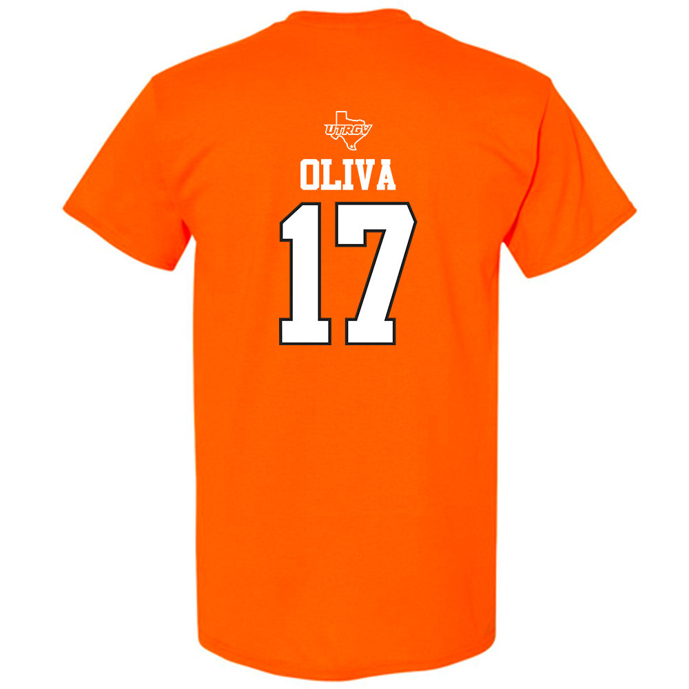 UTRGV - NCAA Baseball : Steven Oliva - Classic Shersey T-Shirt-1