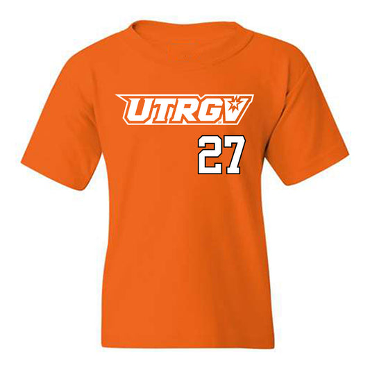 UTRGV - NCAA Baseball : Anthony Garcia - Classic Shersey Youth T-Shirt-0