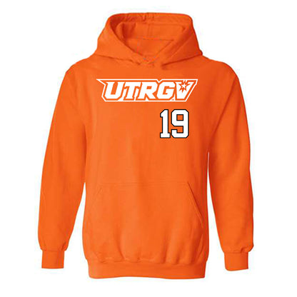 UTRGV - NCAA Baseball : Chayton Fischer - Classic Shersey Hooded Sweatshirt-0