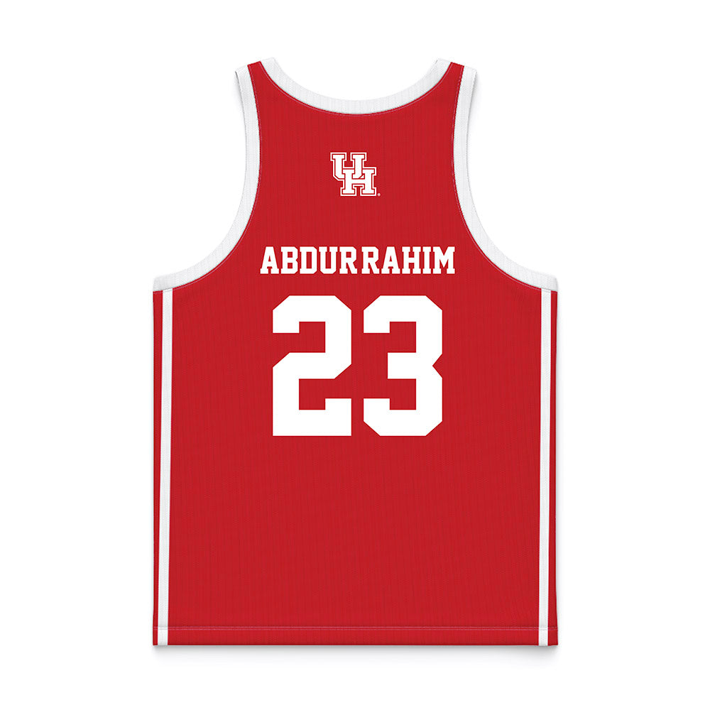 Houston - NCAA Women's Basketball : Amirah Abdur-Rahim - Red Basketball Jersey-1