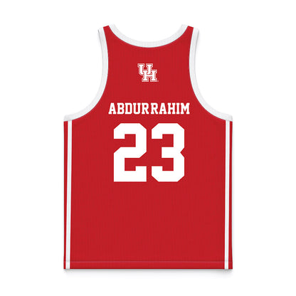 Houston - NCAA Women's Basketball : Amirah Abdur-Rahim - Red Basketball Jersey-1