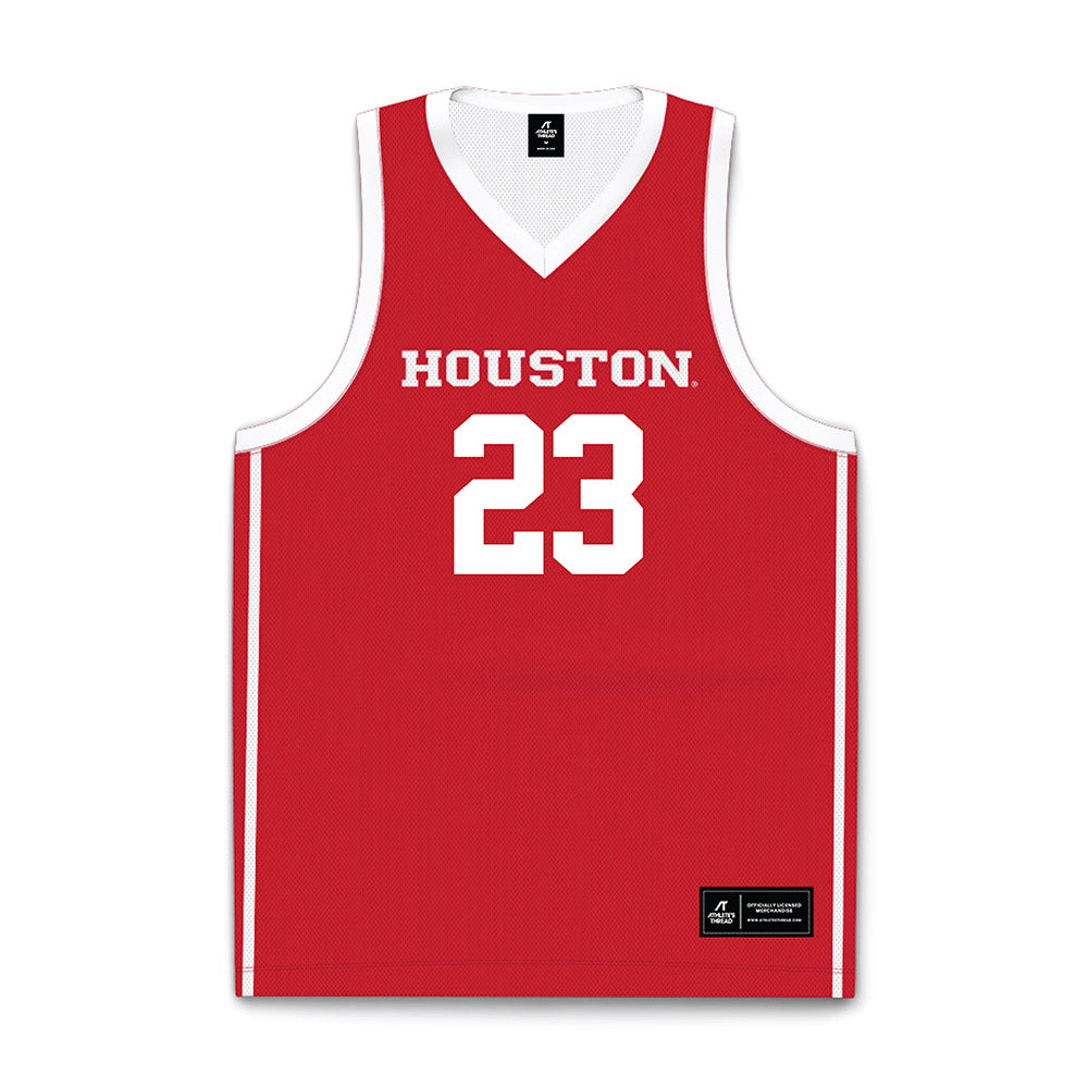 Houston - NCAA Women's Basketball : Amirah Abdur-Rahim - Red Basketball Jersey-0