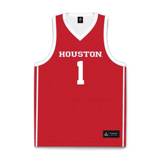 Houston - NCAA Women's Basketball : Briana Peguero - Red Basketball Jersey-0