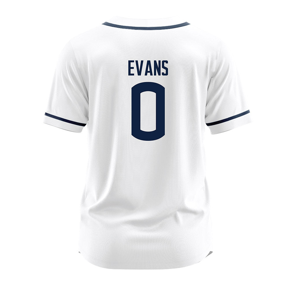 UConn - NCAA Softball : Hannah Evans - White Jersey-1