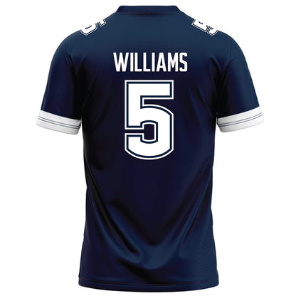 UConn - NCAA Football : Rickey Williams - Navy Football Jersey-1