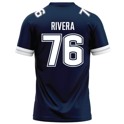 UConn - NCAA Football : Dominic Rivera - Navy Football Jersey-1