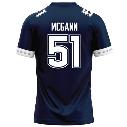 UConn - NCAA Football : Joe McGann - Navy Football Jersey-1